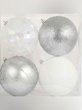 Set of 2 new Ashland shatterproof ornaments